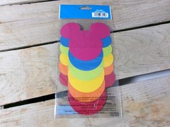 Vintage Disney EK Success Mickey Icon Journal Card Embellishments DJCM001