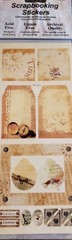 Eight (8) Packs ~ 150+ SCRAPBOOK STICKERS ~ Die-Cuts ~ Acid Free ~ Lignin Free