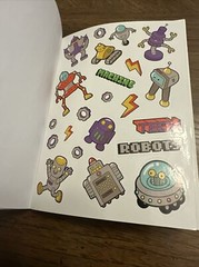 Premiere Sticker Book 250+ Stickers Food and Fun Themes Kawaii Sticker Album