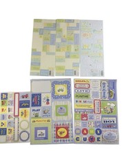 K&Company Miss Elizabeth Scrapbooking Mixed Lot Stickers Brads Metal 3+ POUNDS