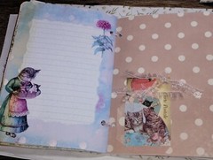 Vintage Cats Junk Journal Scrapbook USA Seller