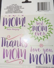 Crafter’s Square Mother’s Day Coffee Mug Decorative Stickers