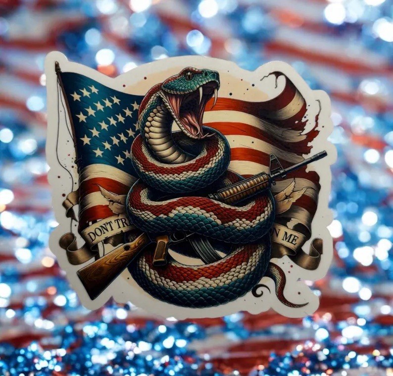 Marine Sticker/USMC/Marine/Semper Fi/Dont Tread On Me/Style 5