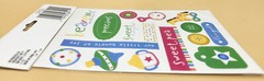 Keepsake Essentials Stickers BABY GIRL Angel Precious 2-Sheets Scrapbook, NEW