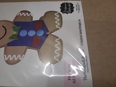Gingerbread Man Christmas A2 Fold It Die Cuts for Card-Making and…