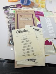 Large Mixed Lot Scrapbook Family Sayings, Expressions & Stickers