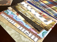 Scrapbooking 12 x 12 Paper Lot 112 Total + Extra Unopened Packs, Loose, Pre-Made