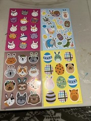 Holiday Sticker Lot Easter AGC Hallmark Free Ship