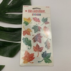 Mrs Grossmans Vintage Y2k Stickers New Sealed Fall Leaves Autumn Colors