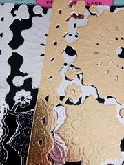 HOTP Foiled Fancies Gold and Silver Foil Die-Cuts Lot of 3 Sets