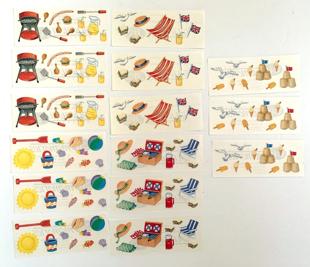 Creative Memories United Kingdom Outdoor Sticker Pack 15 Strips