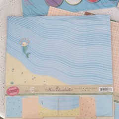 Miss Elizabeth’s Easy Pages 12″x12″ Scrapbooking Paper Pack Lot