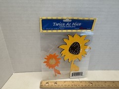 Ellison Designs «Twice As Nice» Laser Overlays Die Cuts With A View, Sunflowers