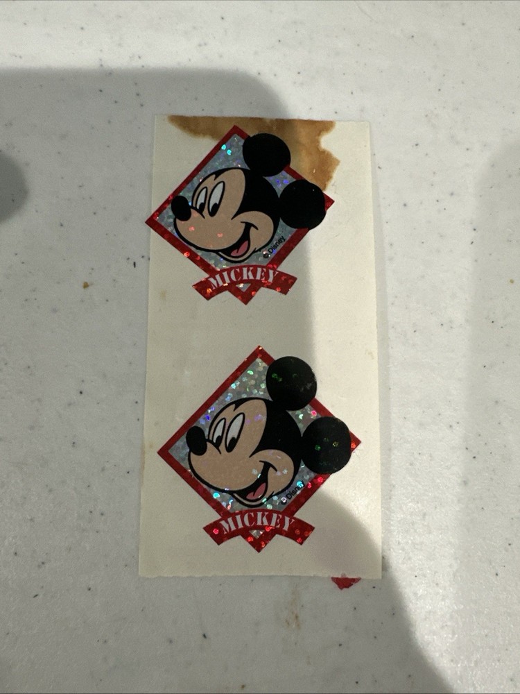 Vintage Sandylion – Prismatic Mini Disney Mickey Friends Faces- Read