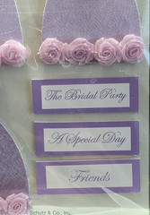 THE CARD CONNECTION Self-Adhesive Embellishments – THE BRIDAL PARTY – 6 pcs