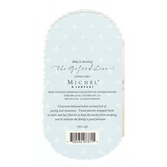 MICHEL & CO Small Greeting Card (New Baby × Bed)