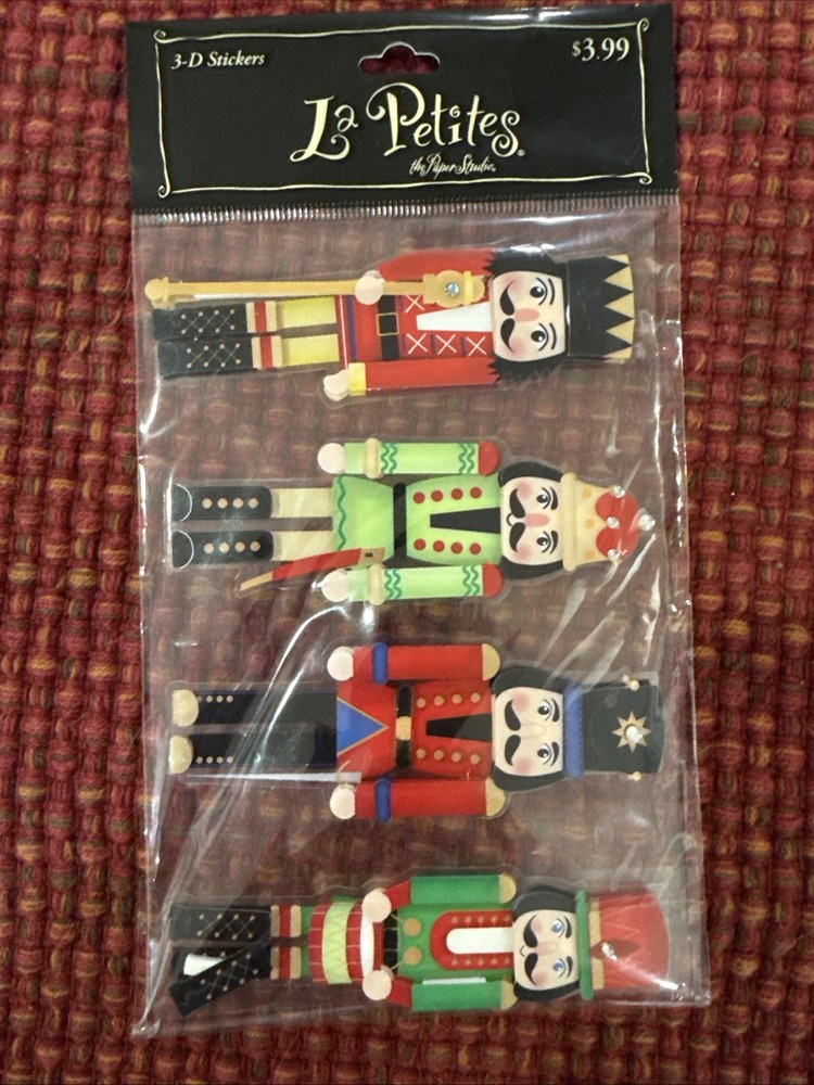 New Paper Studios Scrapbooking Stickers – Nutcrackers – 474353 – 2011