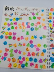 Vintage 1980’s -90’s Sticker Album Filled With Stickers