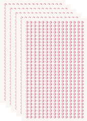 5 Sheet/2250Pcs Rhinestone Adhesive Stickers Self Adhesive Acrylic Gem Sticker 3