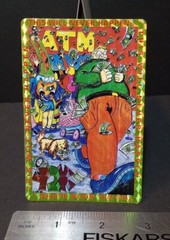 Vintage Stickers Y2K Prism Vending Machine Sticker Apocalypse ATM Money Humor