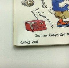 Suzy’s Zoo Scrapbooking Stickers 25 Sheets Mr Fix It Father Dad Tools Hammer DIY
