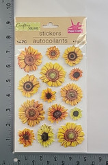 Scrappbooking – Crafter’s Square transfers / sticker – Lot of 3 – fall items