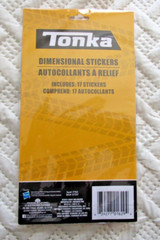 Hasbro Tonka Truck Sticker’s 1 Set Inside 17 Sticker’s. (A9)