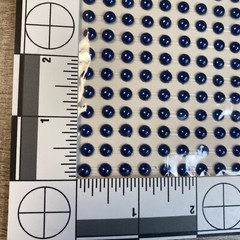 Lot of 4 Packs Sheets Jewel Stickers Gemstones Dark Blue 216 Ea (864) Craft