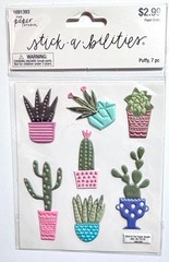 Plants Stickers Scrapbooking Journal Card Paper Studio