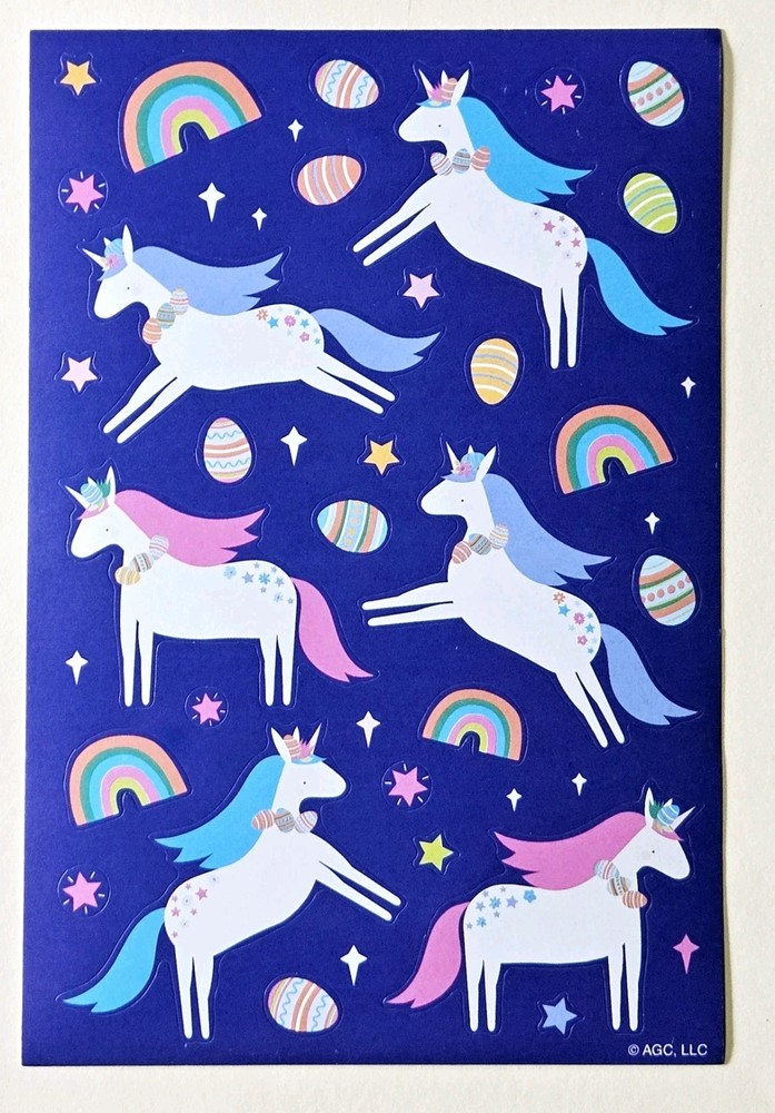 Happy Easter Sticker sheet.