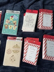 Mixed Lot cards, gift bags, card holder, name tags