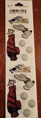 FMI Francis Meyer Inc. NIP Golf Stickers 2 Sheets