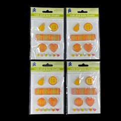 Provo Craft Rob Bob Studio Craft Candy PRECIOUS GIRL Epoxy Stickers 43-6516