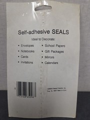 1 Sheet Of Vintage Stickers Eureka Scratch N Sniff Smiles Licorice