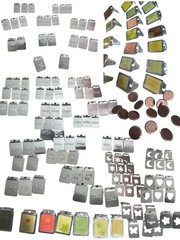 K&Company Miss Elizabeth Scrapbooking Mixed Lot Stickers Brads Metal 3+ POUNDS