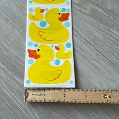 FMI Frances Meyer Bath Duck Sticker Sheet Just Duckie Unopened Vintage