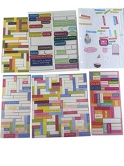 K&Company Miss Elizabeth Scrapbooking Mixed Lot Stickers Brads Metal 3+ POUNDS