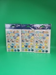 2 Cool For School Puffy Sticker Hampton Art Jillibean Scrapbook 3 Pack 162 Pcs