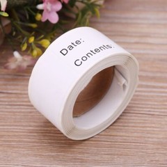 125pcs/roll Home kitchen Storage Labels Refrigerator Freezer Adhesive