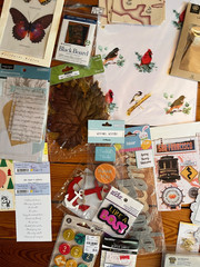 Large Mixed Lot of Metal Paper Thick Cardboard Scrapbooking Accents – includes
