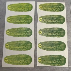 Vintage 3M/Mello Smello Sniff Stickers – Dill Pickle 15 Total – Great Cond/Scent