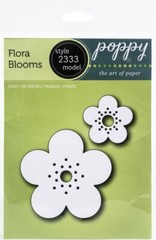 Poppy Stamps Steel Die FLORA BLOOM SET #2333