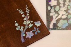 National Museum of Korea Mother-of-Pearl Holographic Vinyl Sticker Waterproof