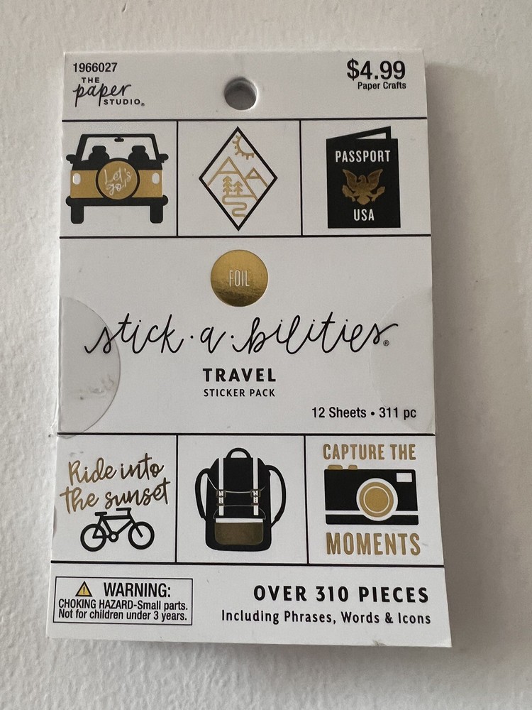 hobby lobby stick a bilities travel sticker pack