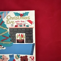 Vintage Sandylion Christmas Eve With The Bears Maxi Activity Sticker Sheet