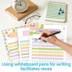 9Pcs Classroom Charts Colourful Classroom Incentive Chart Homework Data Chart…