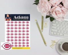 Cincinnati Reds Planner Stickers