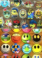 You Pick! Smiley Faces Sticker / Vending Machine Decal New – Emoji Expressions