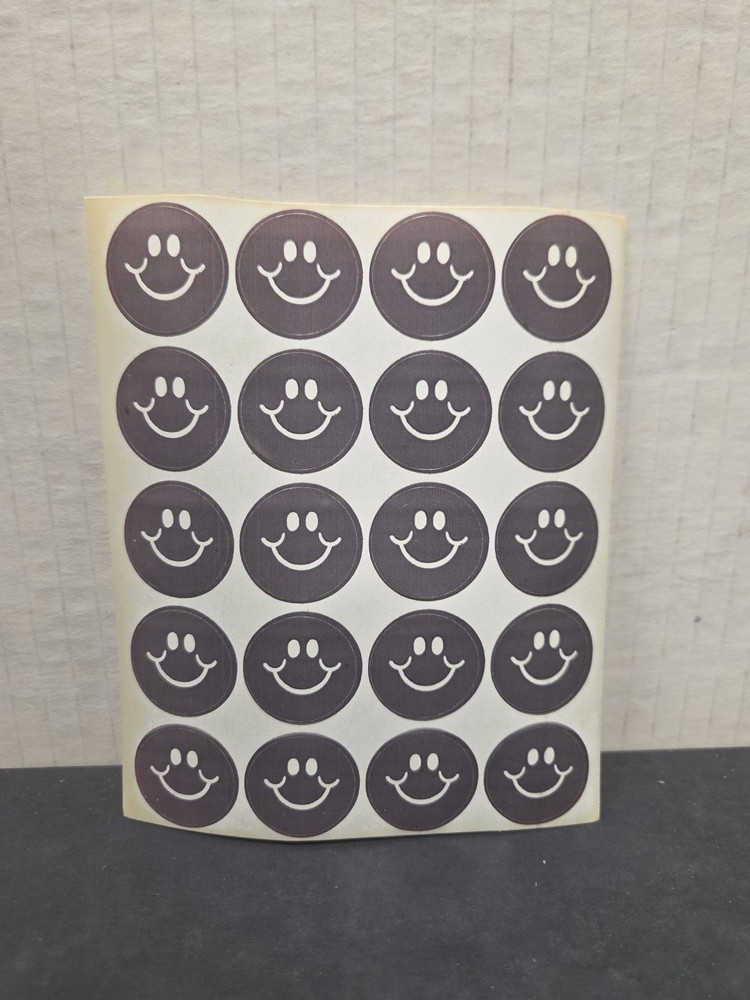 1 Sheet Of Vintage Stickers Eureka Scratch N Sniff Smiles Licorice