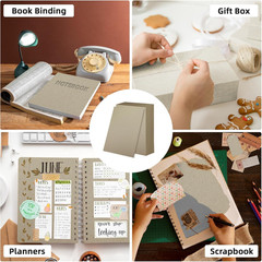 25 Sheets 12.5X10″ Book Board 2 Mm 80 PT for Book Binding Thick Grey Board fo…